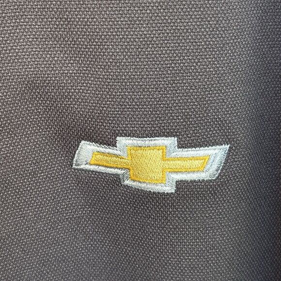 Clique Chevy Mens Jacket Extra Large XL Full Zip Gray Chevrolet Bowtie Casual - Picture 4 of 11
